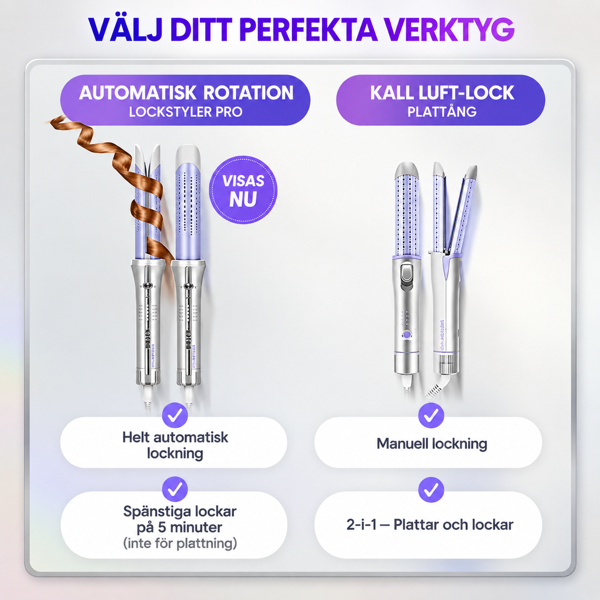 Glamour-Merserande Hårstyler
